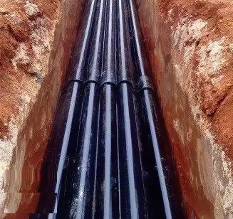 電纜線路與鐵路、公路及排水溝穿插處有無缺點